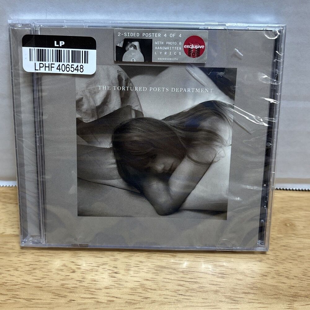 Taylor Swift- Tortured Poets Department Cd 2024 Brand New In Plastic 4 Of 4 READ